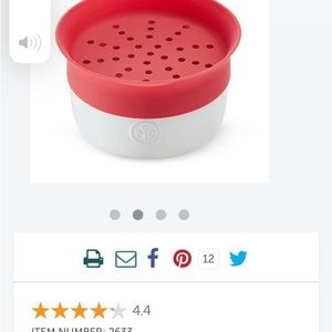 Pampered chef Microwave Pasta Cooker